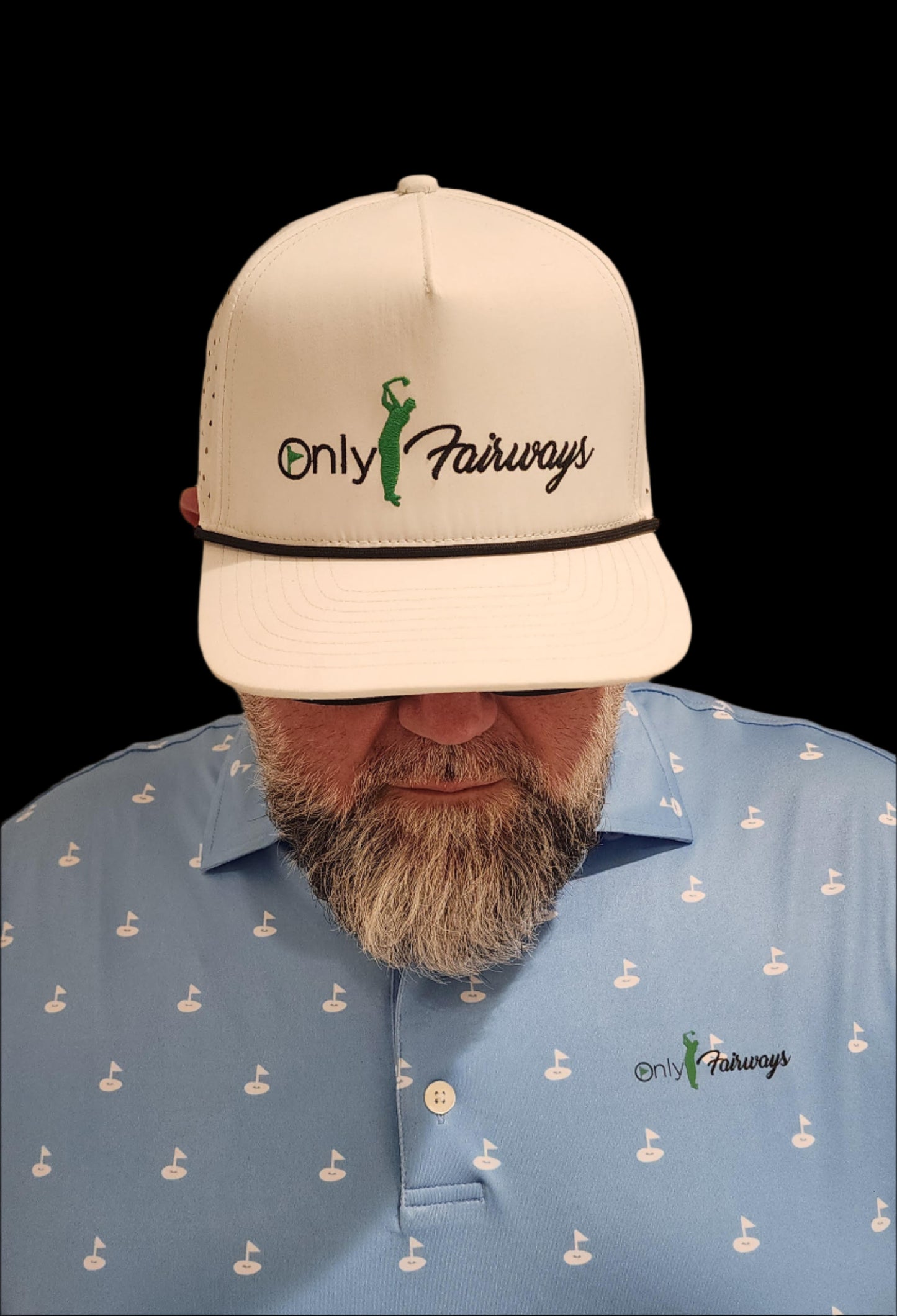 Only Fairways Rope Hat (White)