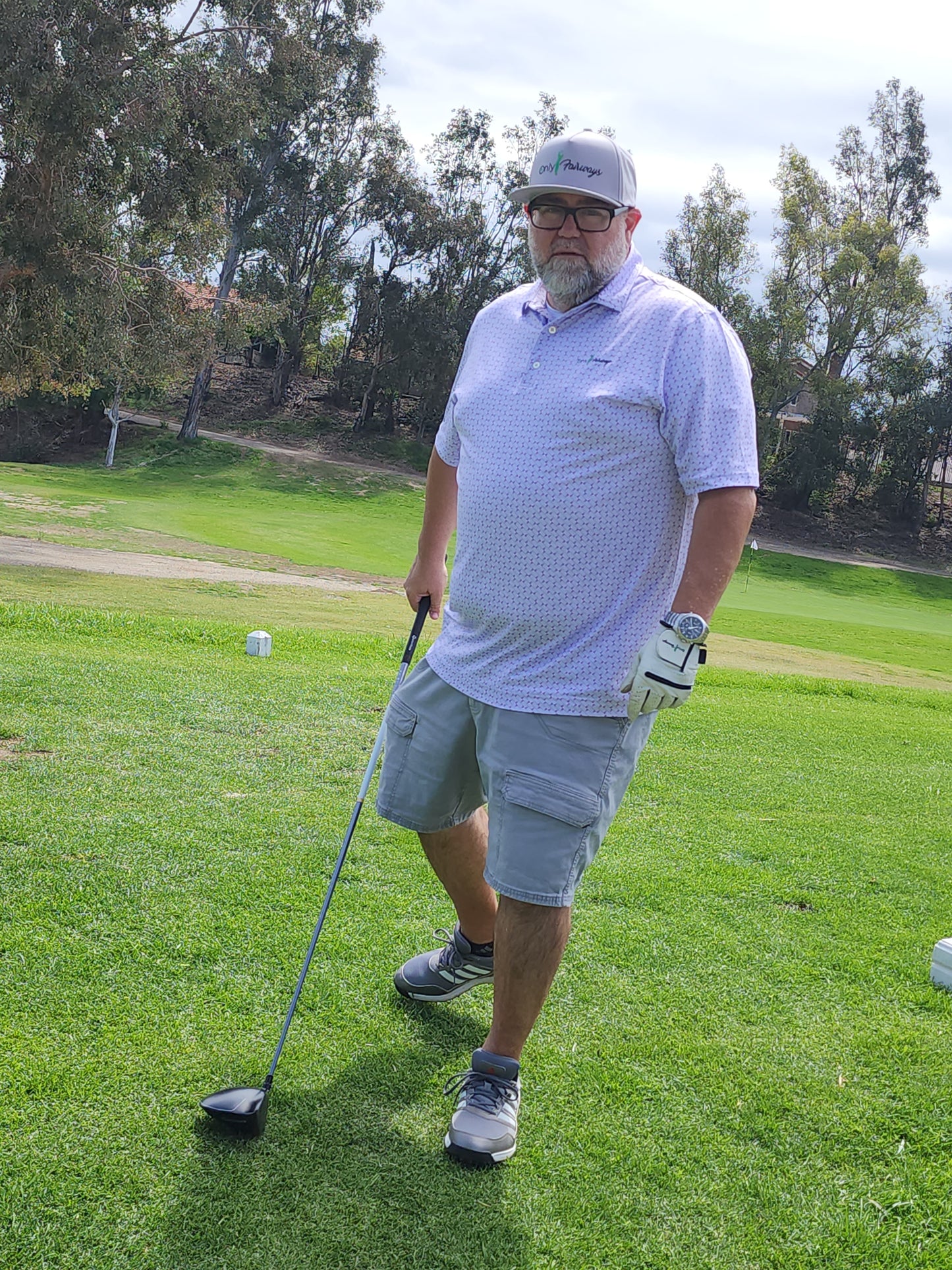 Only Fairways Lavender Polo