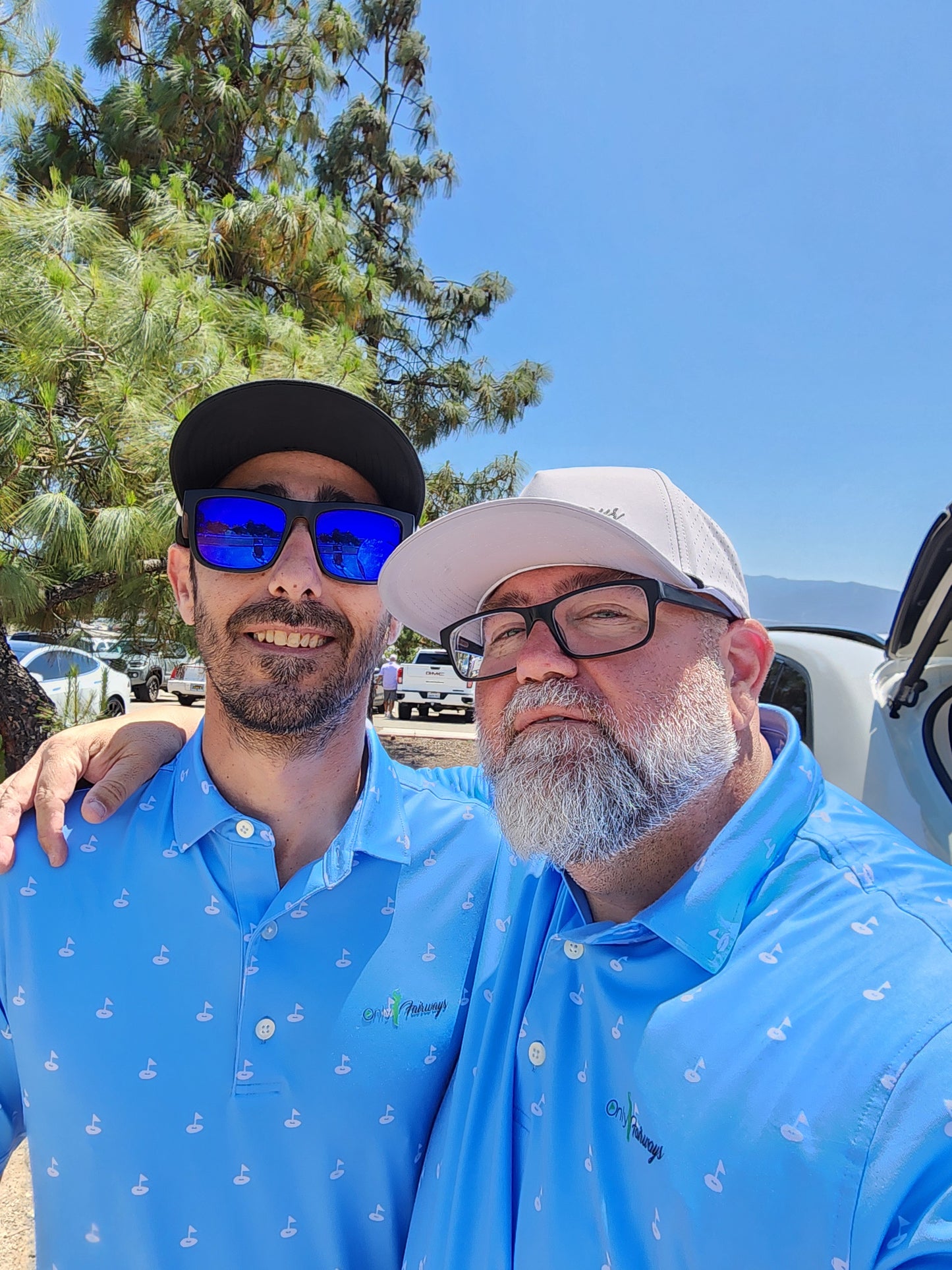 Only Fairways Light Blue Polo