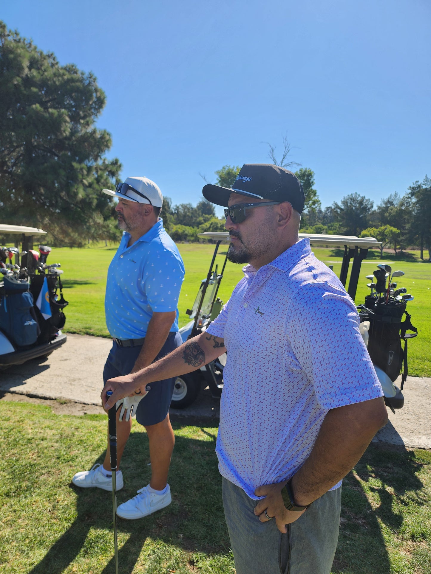 Only Fairways Light Blue Polo