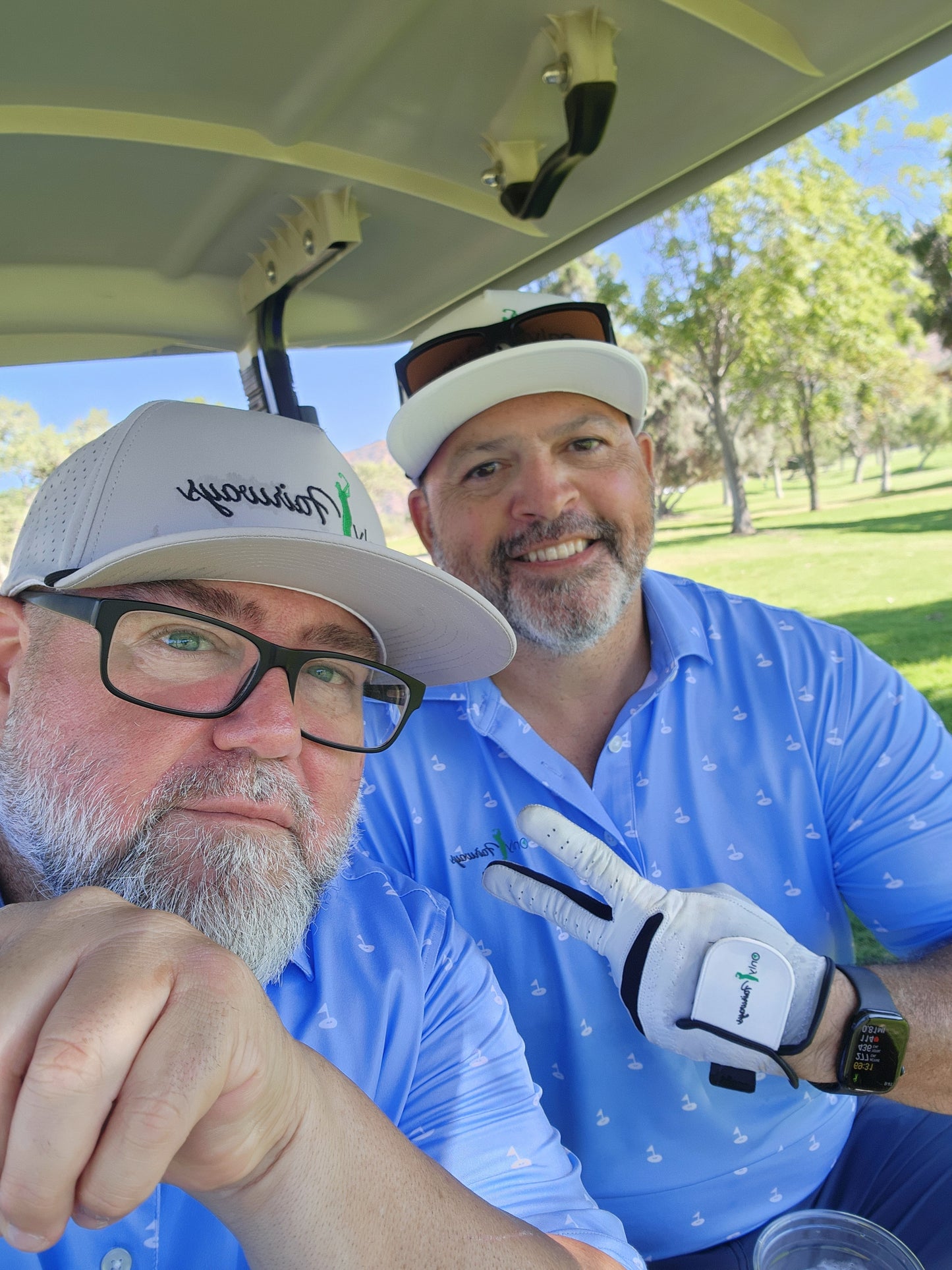 Only Fairways Light Blue Polo