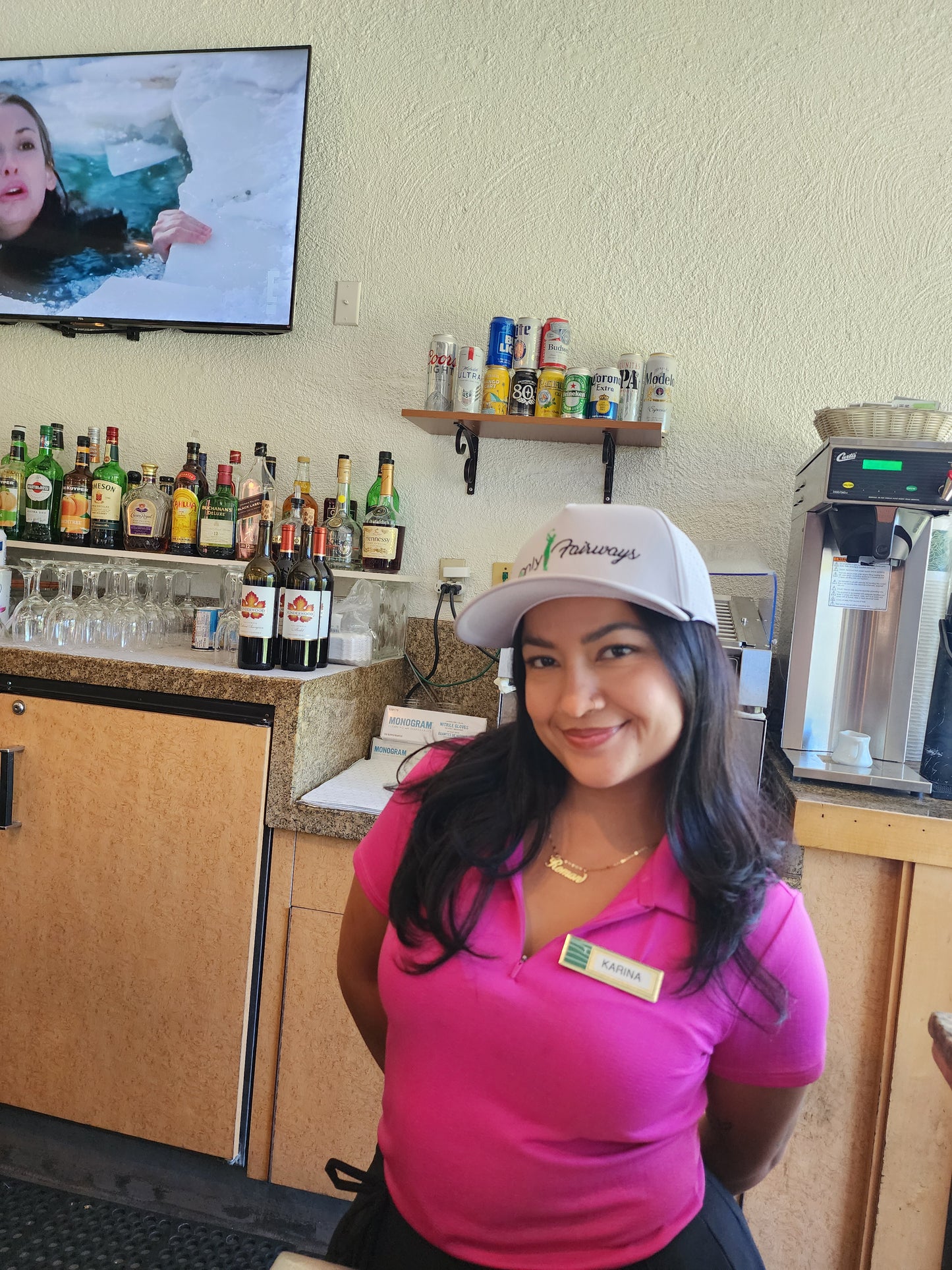 Only Fairways Rope Hat (Light Grey)