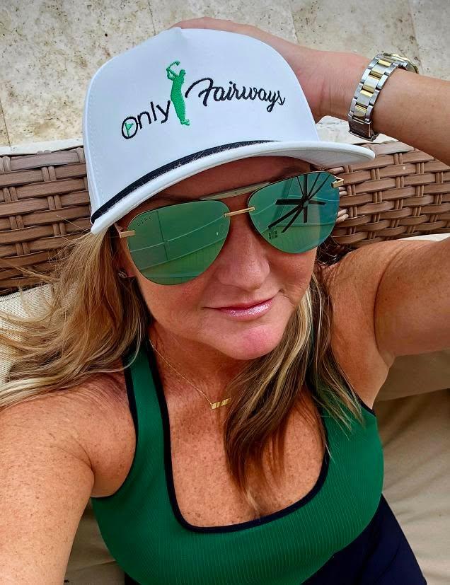 Only Fairways Rope Hat (White)