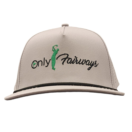 Only Fairways Rope Hat (Light Grey)