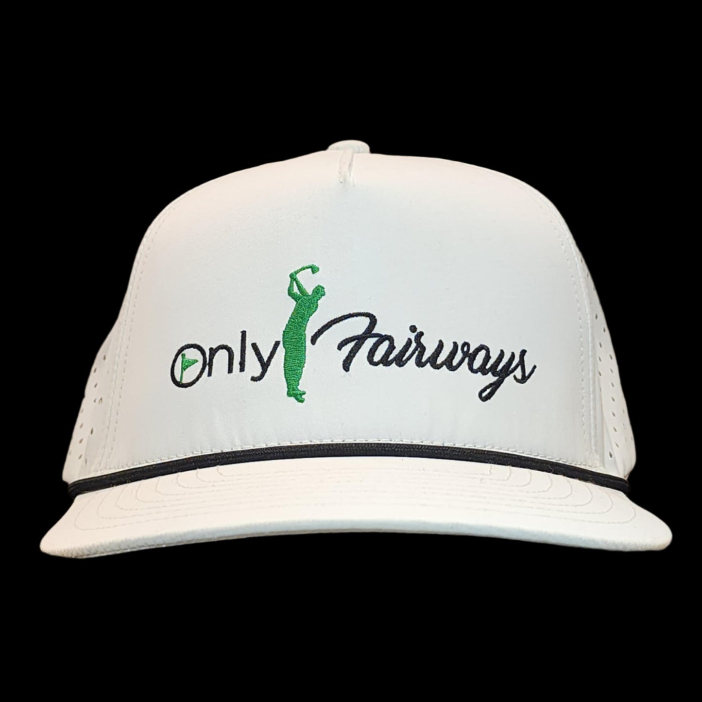 Only Fairways Rope Hat (White)